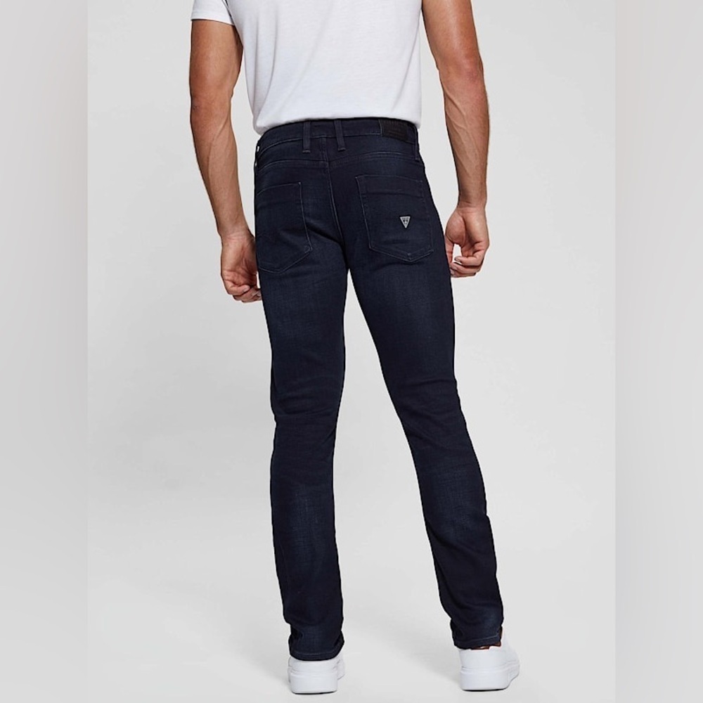 New Guess Men's Finnley Straight Denim Jeans - Picture 4 of 16